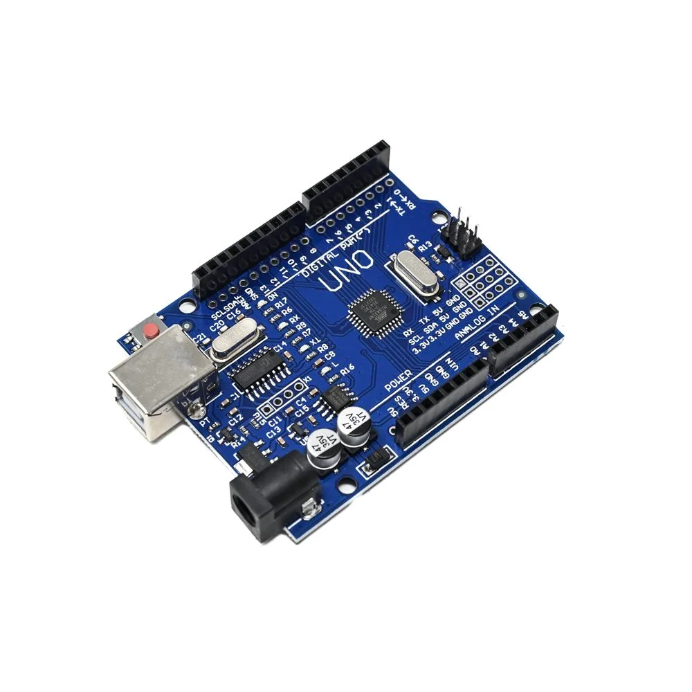 Arduino UNO R3 Original Development Board with ATmega328P DIP Microcontroller 16 MHz, 14 I/O Pins, 6 PWM, 6 Analog Inputs | IDE Compatible Electronics Projects Board for Hobbyists, Students & DIY Makers image 2