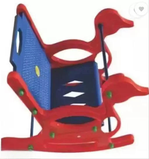 Baby Rocking Plastic Chair for Toddlers 6 Months-3 Years | Kids Sitting Rocker with Backrest Handles for Balance Development | Indoor Outdoor Baby Toy Seat Gift image 1