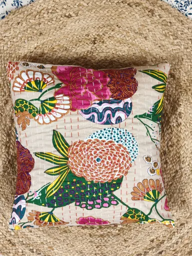 Cushion Covers for Sofa, Living Room |Bedroom, Cotton Polyester Fabric, Soft Durable, Modern Home Decor Pillow Cases with Tassels thumbnail 2