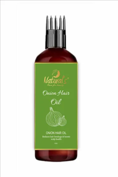 Natural’s Care For Beauty Onion Hair Oil 125 ml Anti Hair Fall & Hair Growth Scalp Nourishing Oil for All Hair Types Onion Extract & Nutrient Rich Herbal Oil thumbnail 0