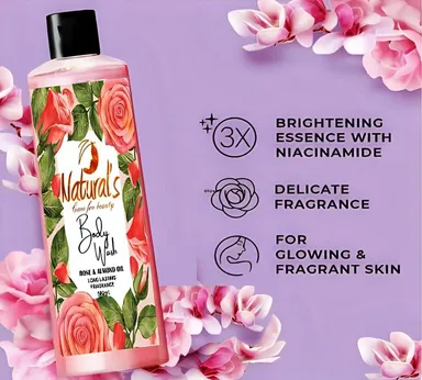 Natural's care For Beauty Rose & Almond oil Body Wash 500ml/For All Skin Type thumbnail 5