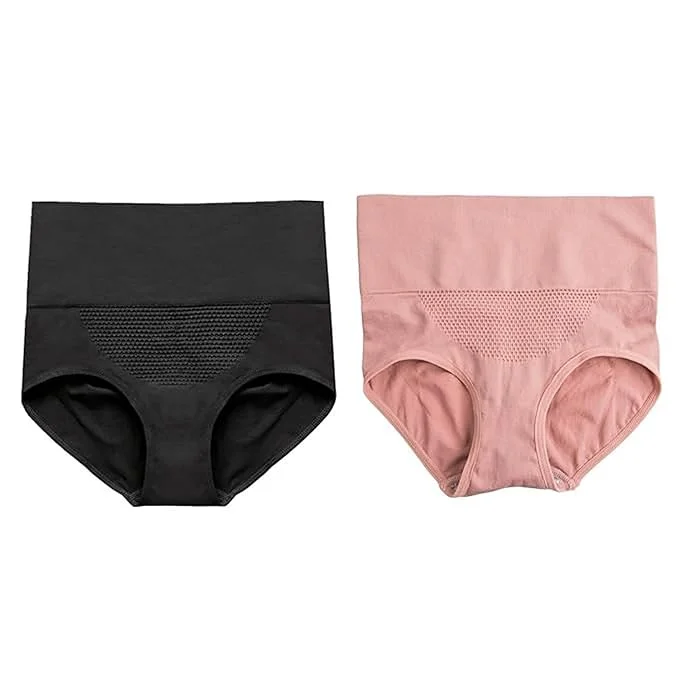 Royal Luxury High Waist Tummy Control Shapewear for Women | Seamless Cotton Hipster Shaping Panty | Slimming Body Shaper for Belly Fat & Daily Wear image 1