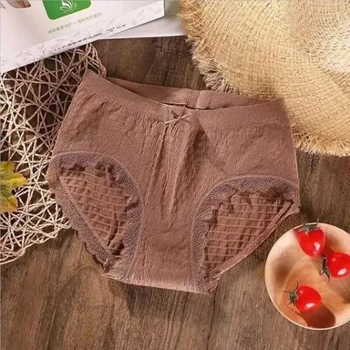 High Waist Seamless Lace Cotton Panty for Women | Soft Breathable Hipster Underwear | Daily Wear Comfort Fit Innerwear Multi Colour thumbnail 3
