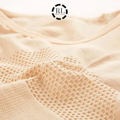Royal Luxury High Waist Shapewear for Women Tummy Control Panty Seamless Cotton Hipster Slimming Body Shaper for Belly Fat thumbnail 3