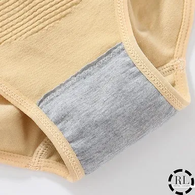 Royal Luxury High Waist Shapewear for Women Tummy Control Panty Seamless Cotton Hipster Slimming Body Shaper for Belly Fat thumbnail 4
