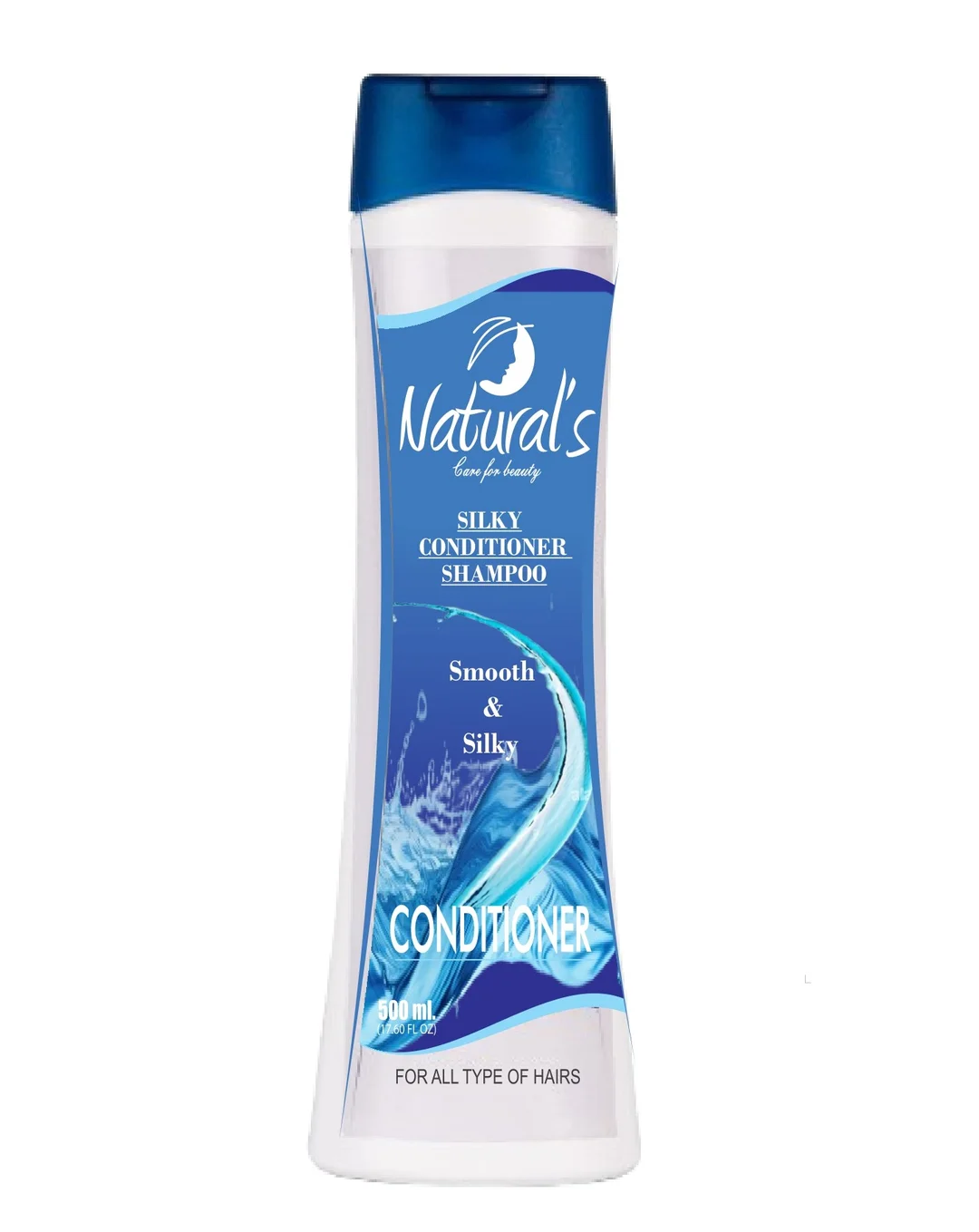 Natural’s Care Silky Conditioner Shampoo 500ml Pack of 2 for All Hair Types | Silky Smooth Hair Repair Shampoo for Dry Damaged Frizzy Hair image 2