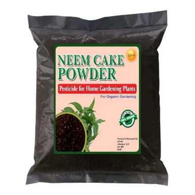  Neem Cake Powder 450gm for Home Gardening Plants | Natural Pest Control & Soil Conditioner for Vegetables, Flowers, Pots & Terrace Garden thumbnail 0