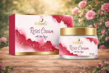 Natural’s Care For Beauty Rose Cream 100GM |Moisturising Skin Cream for All Skin Types, Rose Extract Hydrating Face Cream for Daily Use thumbnail 2