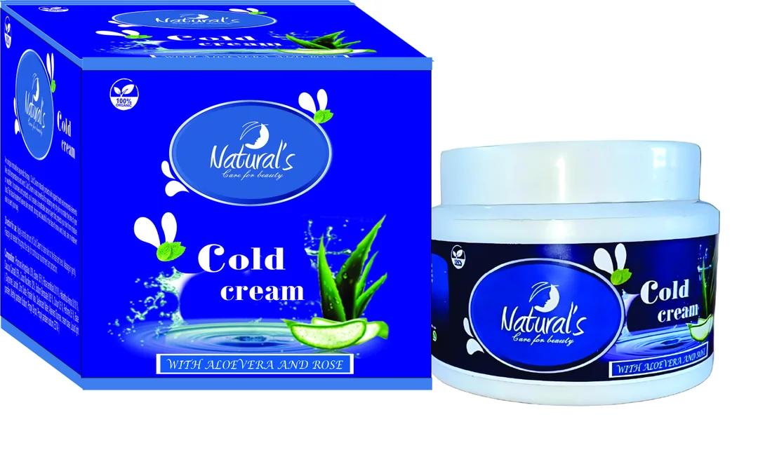 Natural's Care For Beauty Cold Cream With Aloevera And Rose 100g image 1