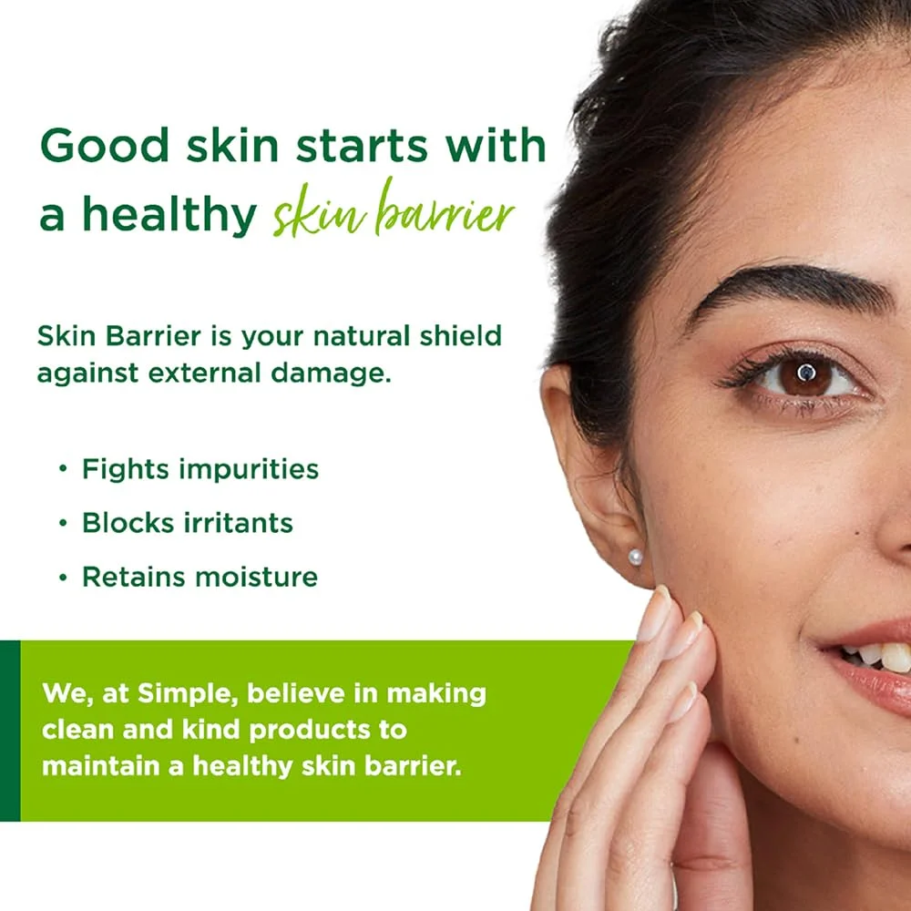 Simple Kind to Skin Refreshing Facial Wash 100 ml – 100% Soap-Free Gel Cleanser with Pro-Vitamin B5 & Vitamin E for All Skin Types (Gentle, Hydrating, Dermatologist Tested) image 3