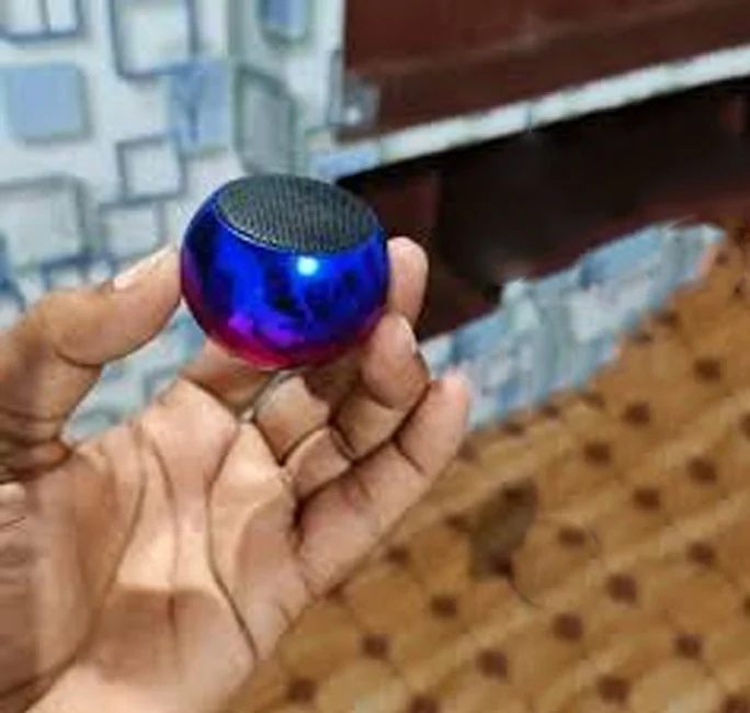 Mini Portable Wireless Bluetooth Speaker with HD Sound & Deep Bass | Pocket-Sized Rechargeable Speaker for Mobile| Laptop, and Travel Use image 3