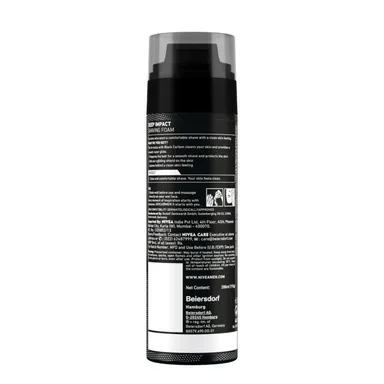 NIVEA MEN Deep Impact Smooth Shave Shaving Foam 200ml – Black Carbon Formula for Comfortable, Close Shaving Experience thumbnail 5