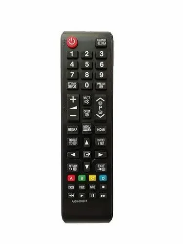 TV Remote Replacement Universal Black Infrared Remote Controller Compatible All Samsung LED LCD UHD QLED Smart TVs Replacement Remote India image 1