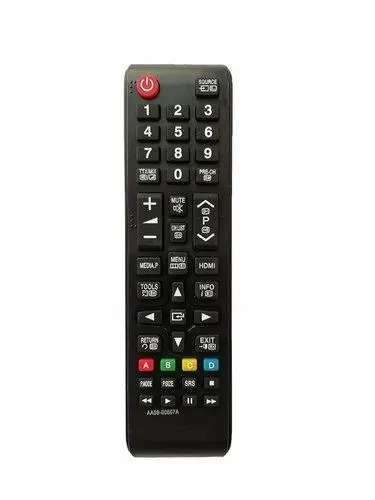 TV Remote Replacement Universal Black Infrared Remote Controller Compatible All Samsung LED LCD UHD QLED Smart TVs Replacement Remote India thumbnail 0