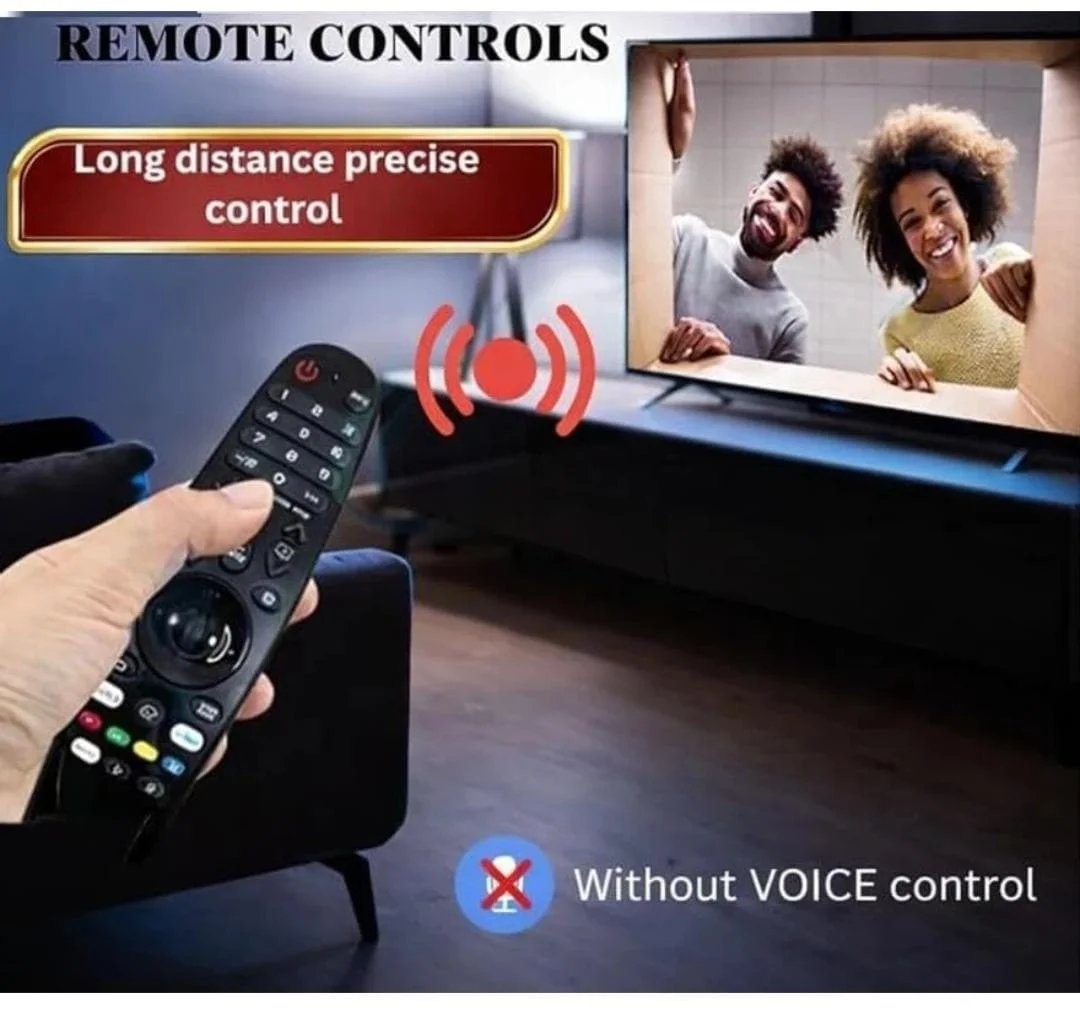 LG Magic Remote Control EBX64329215 for Smart LED OLED UHD TVs with Netflix Prime Video Hot Keys Google Assistant Alexa Motion Pointer Voice Control image 2
