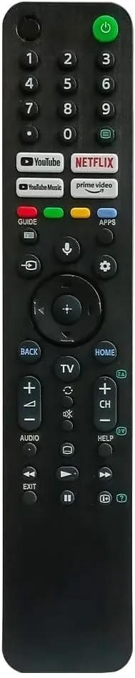 Premium Bluetooth Voice Command Remote Control Compatible with Sony Bravia RMF-TX520P | Works with A80J X80J X85J X90J X95J Series Smart 4K Google TV LED UHD TVs with 2 AAA Batteries Included thumbnail 0
