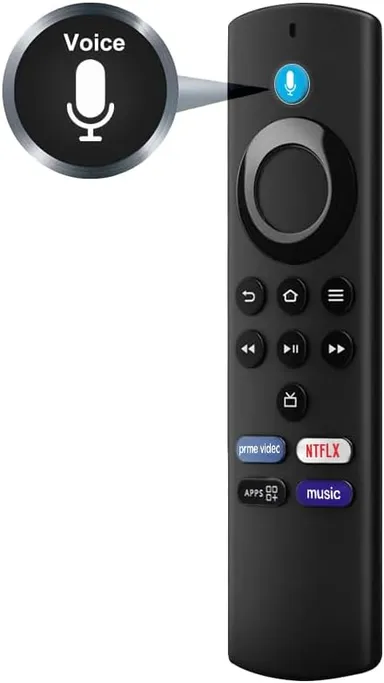 Fire TV Stick Remote Only for Original Models with Bluetooth Voice Command Feature – Easy Pairing Required, Works with All Supported Fire TV Sticks India thumbnail 0
