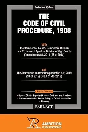 The Code of Civil Procedure, 1908 (Revised & Updated Bare Act) With Commercial Courts Act, 2015 (as amended in 2018) and Jammu & Kashmir Reorganisation Act, 2019 thumbnail 0