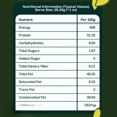 Premium Roasted and Salted Pumpkin Seeds 100g – Crunchy High Protein Healthy Snack, Natural Pepitas, Fibre Rich, Nutritious Heart Healthy Diet thumbnail 3