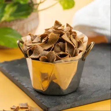 Crunchy Healthy Ragi Chips Snack 100% Vegan Gluten Free Finger Millet Chips High Calcium High Fibre Low Fat Guilt-Free Tea Time Snacks Online thumbnail 1