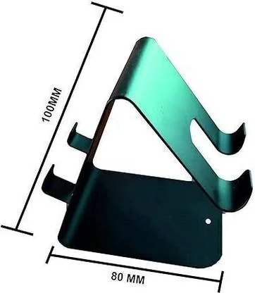 Metal Double Side Stand Holder Mobile Holder for Smartphones and Tablets with Universal Compatibility Stable Desk Mount Ergonomic Phone Support India image 4