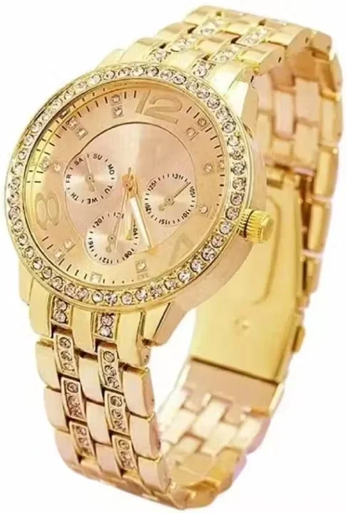 Women’s Analog Wrist Watch Elegant Round Dial Quartz Movement Stylish Fashion Timepiece for Girls Daily Office Party Wear image 3