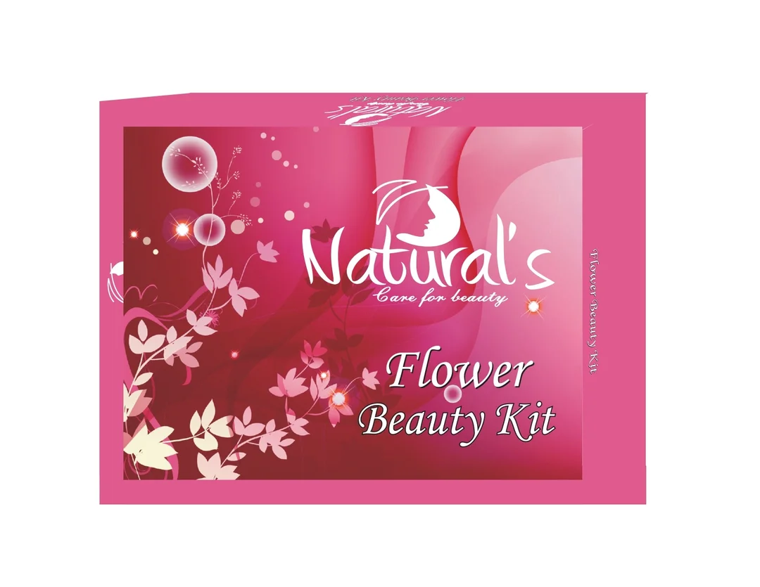 Natural's Care For Beauty Flower Facial Kit for Women, facial kit for soft and glowing skin, All Skin Types, flower facial kit for natural fresh skin - 320g image 2