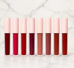 Liquid Lipsticks Waterproof Red & Nude Collection for Women | Long-Lasting Matte Finish, Smudge-Proof, High Pigment Makeup Set image 1