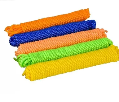 Nylon Clothes Drying Rope (Rassi) | 10 Meter x 2 | Multicolor | 4mm Thick | Strong & Durable for Indoor & Outdoor Use | Pack of 2  thumbnail 2