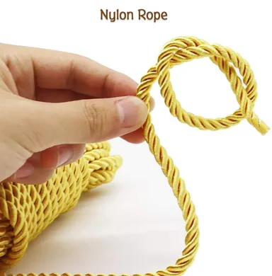 Nylon Clothes Drying Rope (Rassi) | 10 Meter x 2 | Multicolor | 4mm Thick | Strong & Durable for Indoor & Outdoor Use | Pack of 2  thumbnail 3