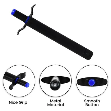  Heavy Duty Metal Body Gas Lighter for Kitchen | Refill-Free Igniter with Stainless Steel Tip | Long Life & Easy Grip | Spark Lighter for Gas Stove | Black thumbnail 1