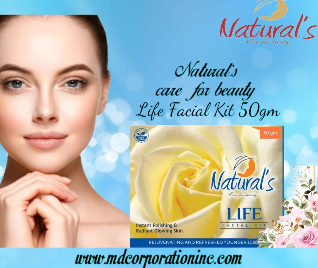 Natural's Care For Beauty Facial Kit for Women for Glowing Skin, For All Skin Types, Easy Steps 50 gm image 3