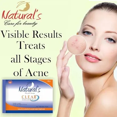Natural's Care For Beauty Clear Facial Kit for Women for Glowing Skin, Helps Clearup Pimples 50gm thumbnail 4