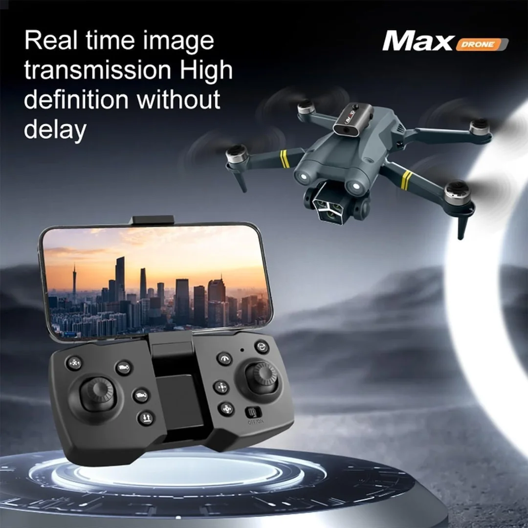 Foldable Camera M3 Drone with HD Dual Camera| Remote Control & Carry Case | Compact, Lightweight, and Portable Drone for Aerial Photography & Video Recording image 7