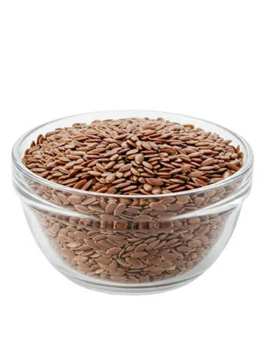 Raw Flax Seeds Organic Linseed for Eating Omega 3 Rich High Fibre Superfood for Heart Digestion | Weight Management thumbnail 1