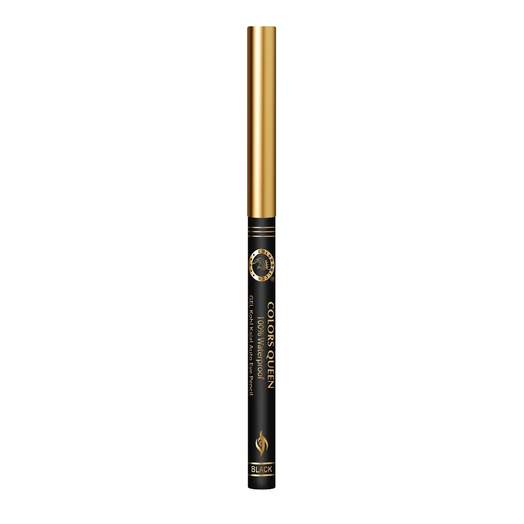 Gel Black Kohl Kajal with Rich Deep Pigment| Ultra-Smooth Glide| Smudge-Proof Formula| Long-Lasting Bold Eye Definition for All Day Wear| Waterproof and Safe for Sensitive Eyes image 2