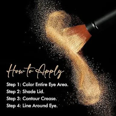 Multicolor Glittering Eyeshadow Palette | Long-Wearing, Highly Pigmented, Shimmer |Glitter Shades with Brush| No Fallout thumbnail 3