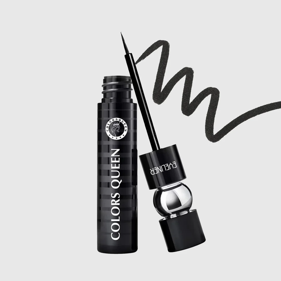 Colors Queen CQ Stack Eyeliner – Long-Lasting Intense Black Pigment, Smooth Glide, Easy Blend, Layered Eye Looks, Waterproof & Smudge-Proof image 1