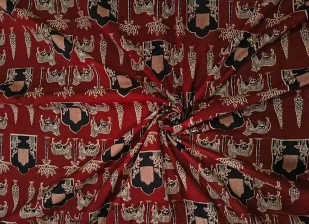 Pure Cotton Jaipuri Printed Fabric image 2