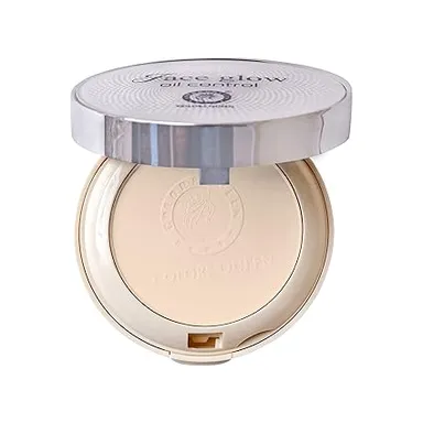 Colors Queen Oil Control Compact Powder SPF 15 Lightweight Pressed Face Powder for Women|Pore Minimising Matte Finish|Shade 01 Ivory 20g thumbnail 3