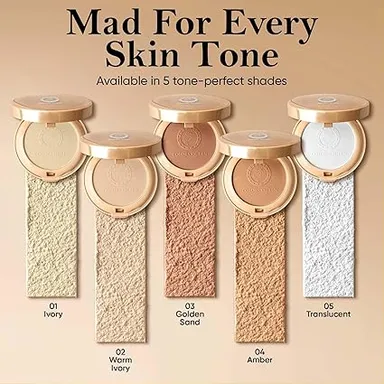 Best Colors Queen Brightness 2‑in‑1 Compact Powder for Women 20g with SPF Oil Control & Lightweight Matte Finish- Warm Ivory Shade|Makeup Setting & Sun Protection Face Powder  thumbnail 4