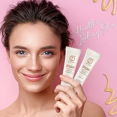 Colors Queen Dream Mattifying Mousse Foundation 01 Ivory|Oil-Free Matte Finish SPF-15|Long Lasting Lightweight Buildable Coverage Face Makeup thumbnail 3