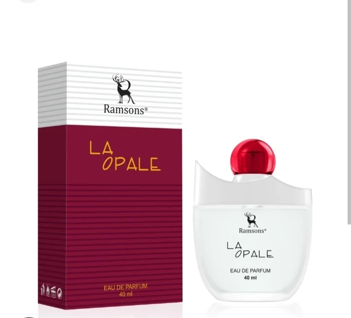 Ramsons La Opale Eau De Parfum 40 ml | Long Lasting Unisex Premium Fragrance Spray with Musk Amber Vanilla Notes Daily & Evening Wear Perfume image 1