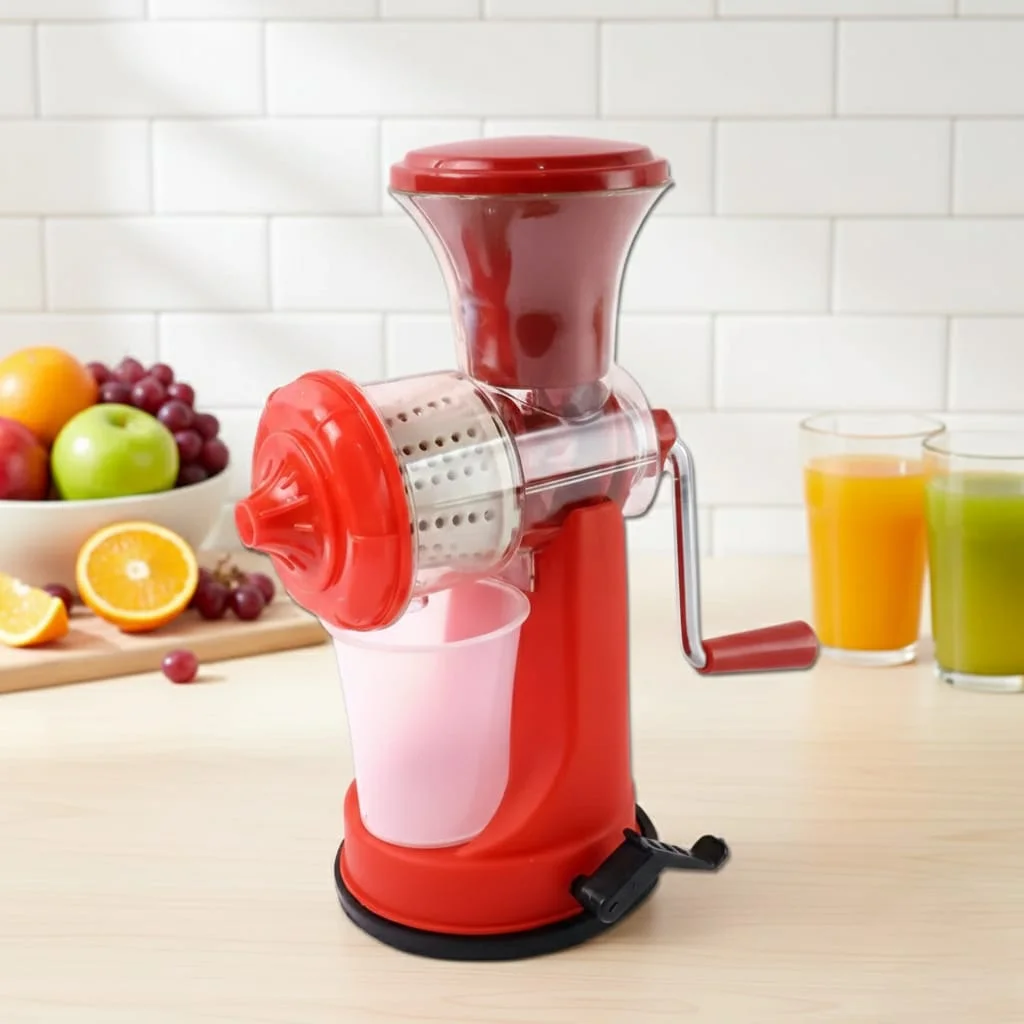 Manual Hand Press Juicer Machine for Fruit Vegetable Juice Extraction High Efficiency Non-Electric Cold Press Manual Juice Extractor Tool for Home Kitchen Daily Use image 2