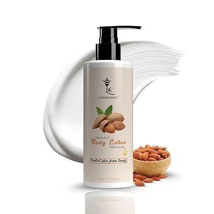 Body Lotion with Almond Extract for Deep Moisturising and Nourishing Dry Skin, Lightweight Daily Use Body Care Lotion for Soft Smooth Skin image 1