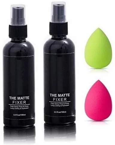 The Matte Fixer Face Spray Primer Long Lasting & Hydrating, Pack of 2  thumbnail 0