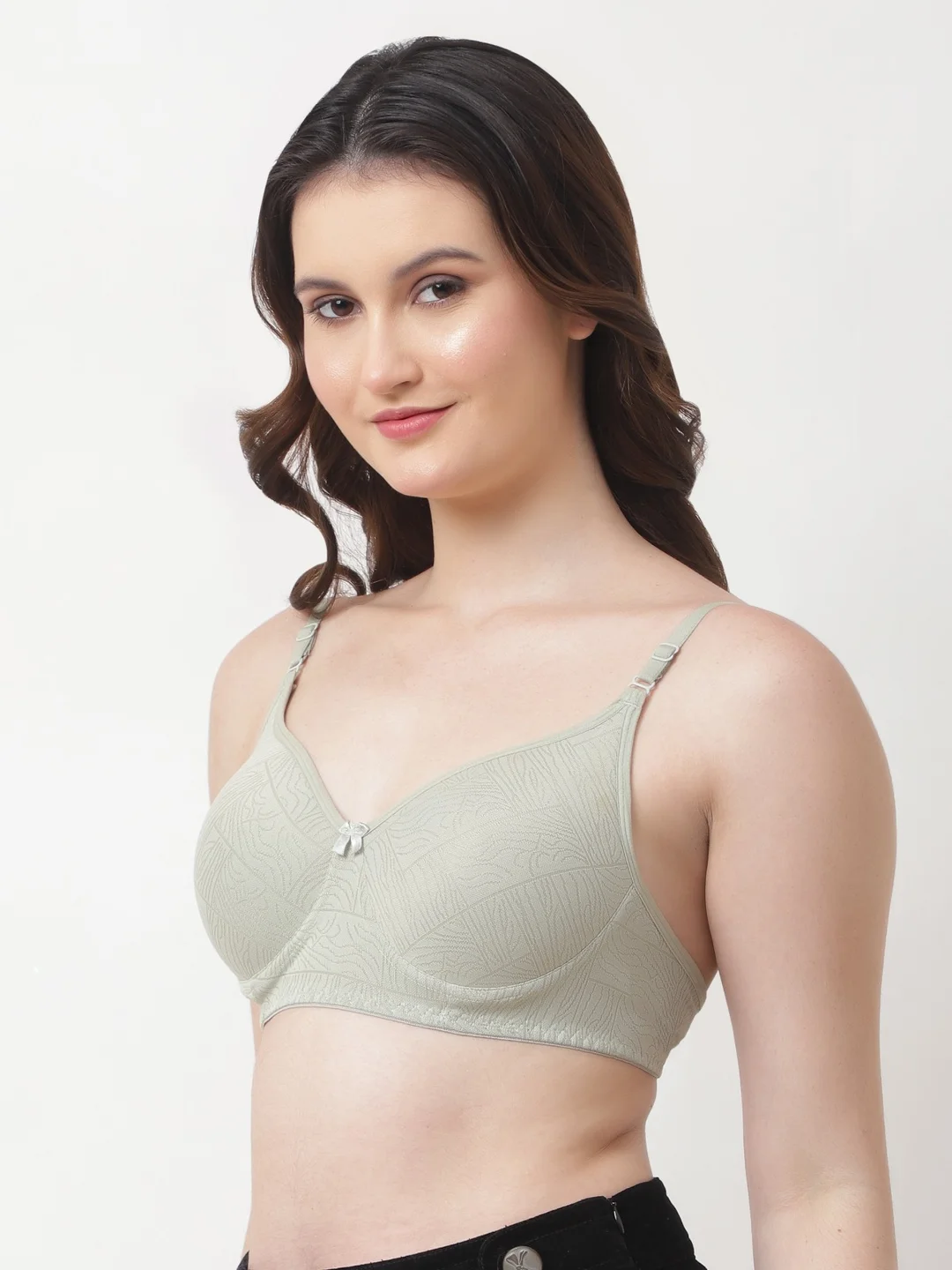 Pack of 3 Women’s Lightly Padded T-Shirt Bras 40B | Multicolor Seamless Soft Support Lingerie for Daily Wear image 4