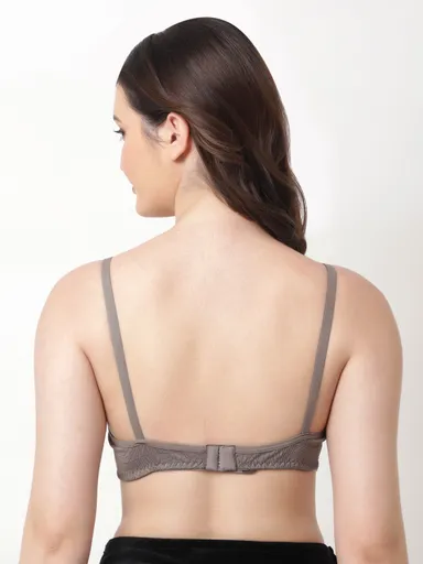 Pack of 3 Women’s Lightly Padded T-Shirt Bras 40B | Multicolor Seamless Soft Support Lingerie for Daily Wear  thumbnail 4