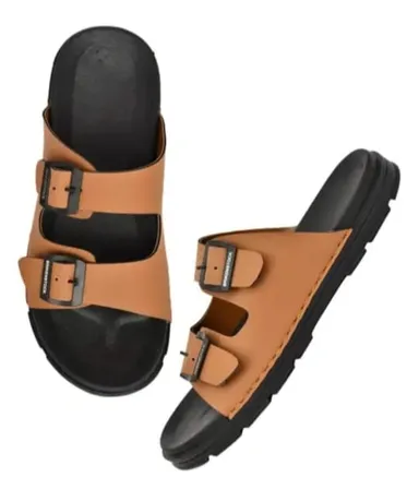 SHOE BLATE Comfortable Ultra-Light Water-Resistant Men Flip Flops Slippers Size 9 | Casual Men Footwear for Daily, Outdoor and Indoor Use thumbnail 1