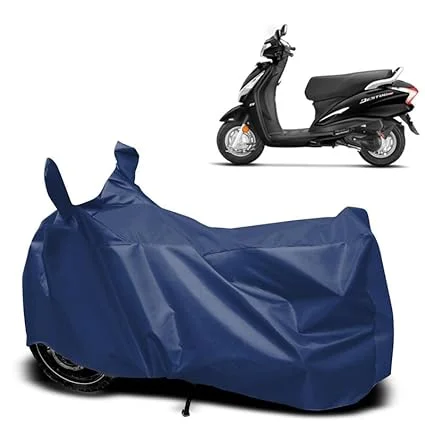 Scooter Body Cover Compatible with Hero Destini 125 Dustproof Rainproof UV Protection Anti‑Sun Heat All Weather Scooter Cover Full Protection Heavy Duty Two Wheeler Cover image 1